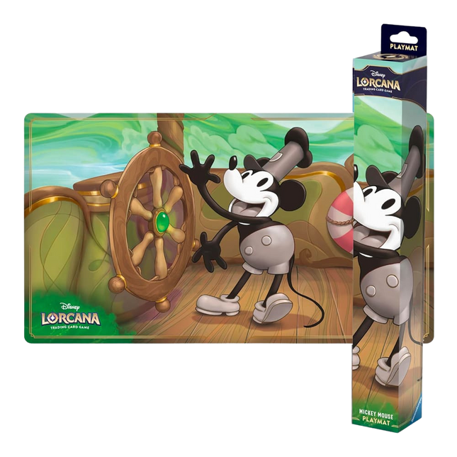 Lorcana - playmat - Mickey Mouse - Steamboat Pilot House of Games Lorcana - playmat - Mickey Mouse - Steamboat Pilot House of Games