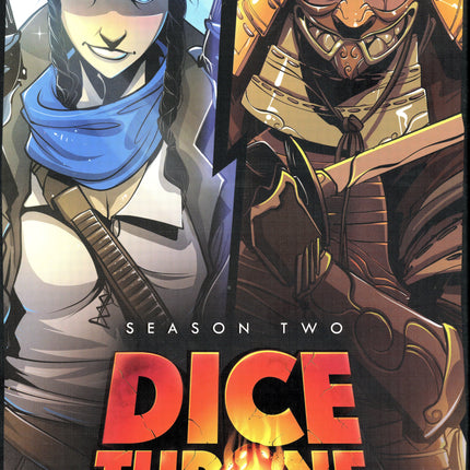 Dice Throne Gunslinger vs Samurai box cover - House of Games