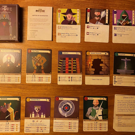 Mini Rogue Depths of Damnation board game, photo 2