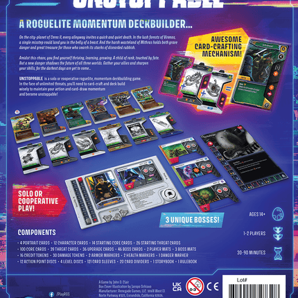 Unstoppable Reprint board game, photo 2