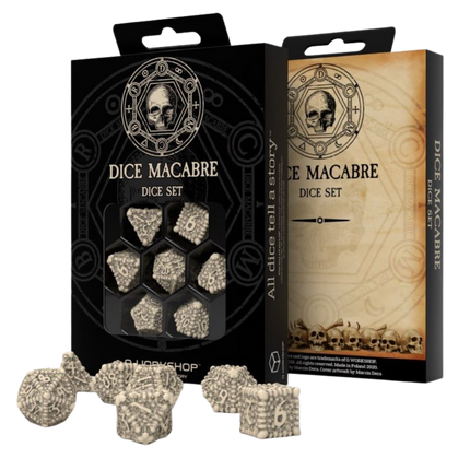 Q-Workshop Macabre Dice Set - House of Games -1 