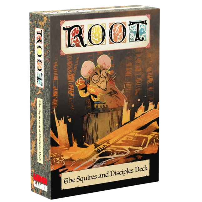 Root Squires and Disciples Deck board game box front