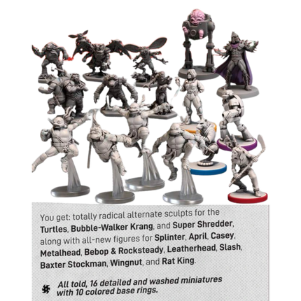 Unmatched Adventures TMNT - Ultimate Miniatures Pack