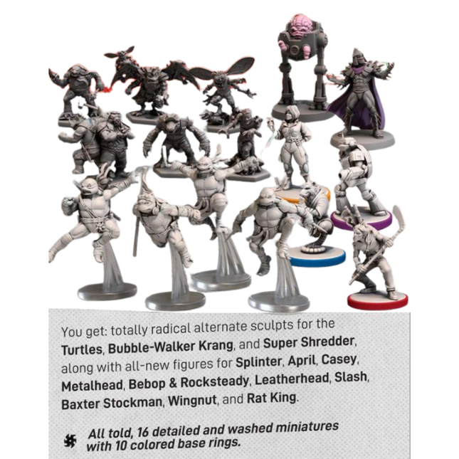 Unmatched Adventures TMNT - Ultimate Miniatures Pack